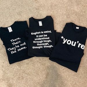 Bundled Black Tees—Women’s Size Medium